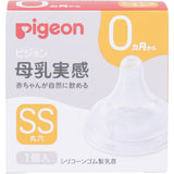 Pigeon SS size 嬰兒奶咀 2件裝