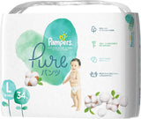 Pampers L size嬰兒纸尿褲 34片